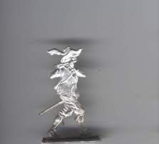 Pfeifer, vorgehend, spielend