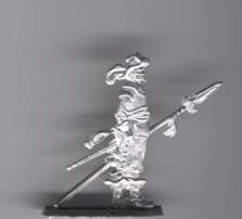 Offizier zu Fuß, Schwede stehend