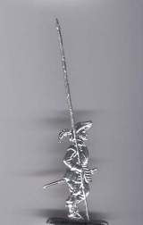 Pikenier mit Hut, stehend