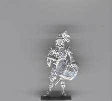 Trommler, stehend, nicht spielend, ( Franzose)