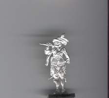 Pfeifer stehend, spielend 